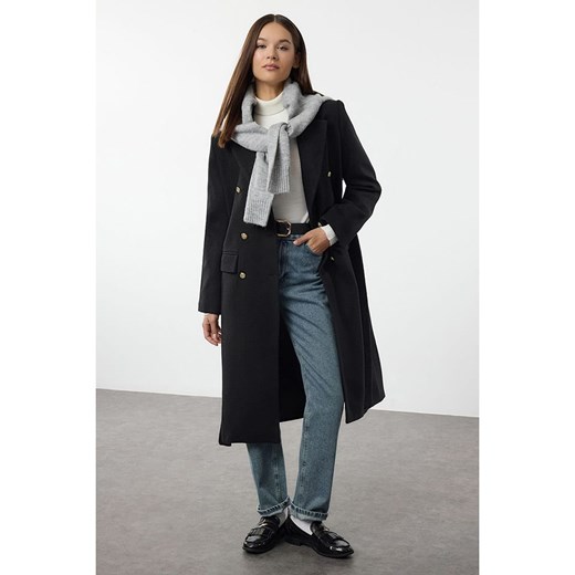 trendyol Płaszcz zimowy w kolorze czarnym Trendyol 34 okazja Limango Polska