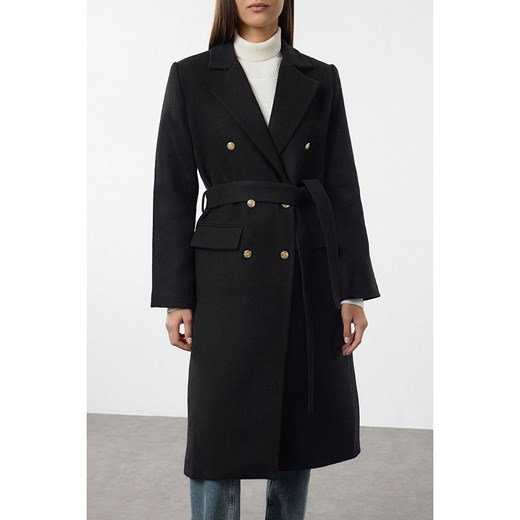 trendyol Płaszcz zimowy w kolorze czarnym Trendyol 34 wyprzedaż Limango Polska