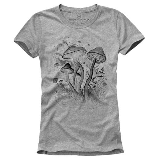 T-shirt damski UNDERWORLD Mushrooms ze sklepu morillo w kategorii Bluzki damskie - zdjęcie 187044991