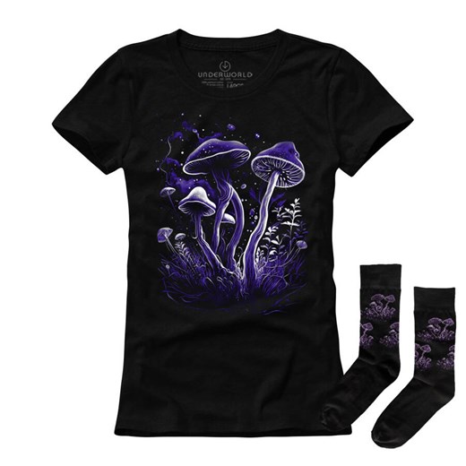 Zestaw damska koszulka i skarpety Underworld Mushrooms ze sklepu morillo w kategorii T-shirty męskie - zdjęcie 187045102