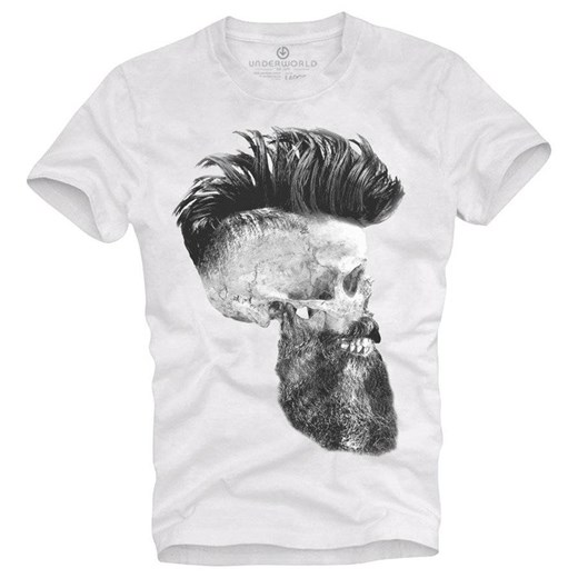 T-shirt męski UNDERWORLD Skull with a beard ze sklepu morillo w kategorii T-shirty męskie - zdjęcie 187045271