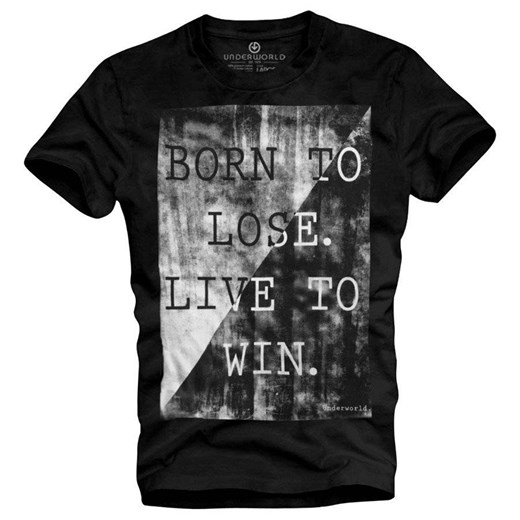 T-shirt męski UNDERWORLD Born to lose live to win ze sklepu morillo w kategorii T-shirty męskie - zdjęcie 187045722