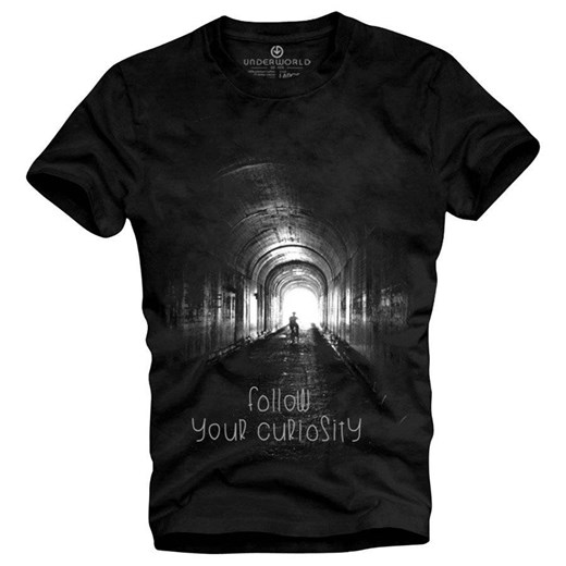 T-shirt męski UNDERWORLD Follow your curiosity ze sklepu morillo w kategorii T-shirty męskie - zdjęcie 187045793