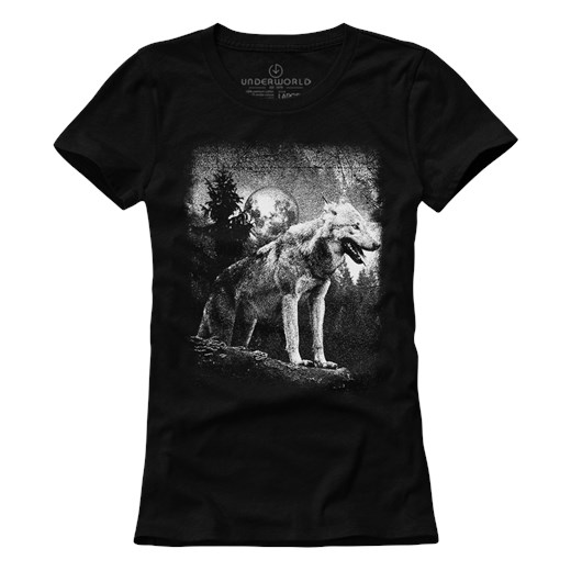 T-shirt damski UNDERWORLD Wolf in mountains ze sklepu morillo w kategorii Bluzki damskie - zdjęcie 187046334
