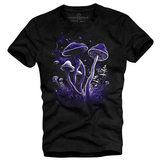 T-shirt męski UNDERWORLD Mushrooms ze sklepu morillo w kategorii T-shirty męskie - zdjęcie 187046641
