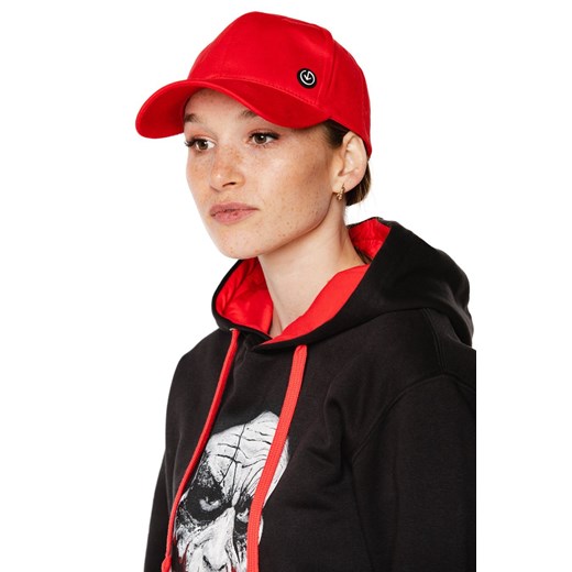 Czapka z daszkiem Underworld czerwona ze sklepu morillo w kategorii Czapki z daszkiem damskie - zdjęcie 187046762