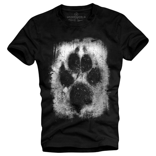 T-shirt męski UNDERWORLD Animal footprint ze sklepu morillo w kategorii T-shirty męskie - zdjęcie 187046802