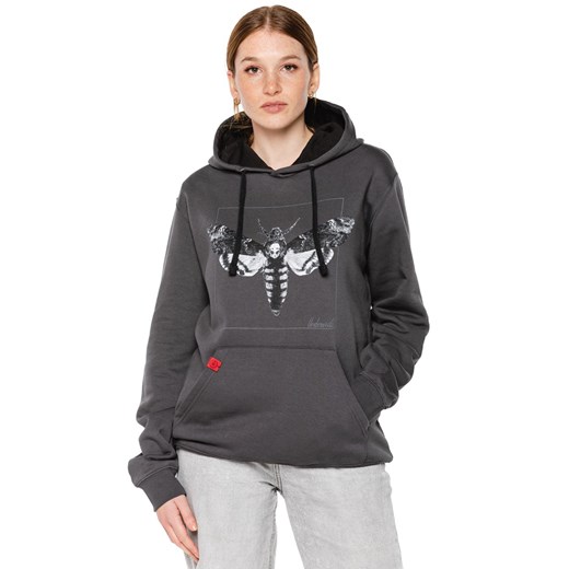 Bluza kangurka UNDERWORLD unisex Night Butterfly ze sklepu morillo w kategorii Bluzy damskie - zdjęcie 187047360