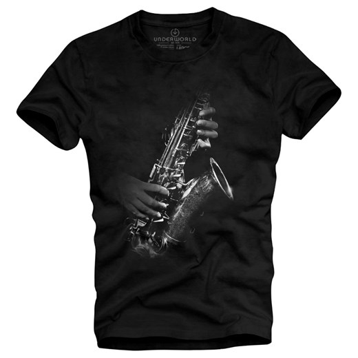 T-shirt męski UNDERWORLD Saxophone ze sklepu morillo w kategorii T-shirty męskie - zdjęcie 187047450
