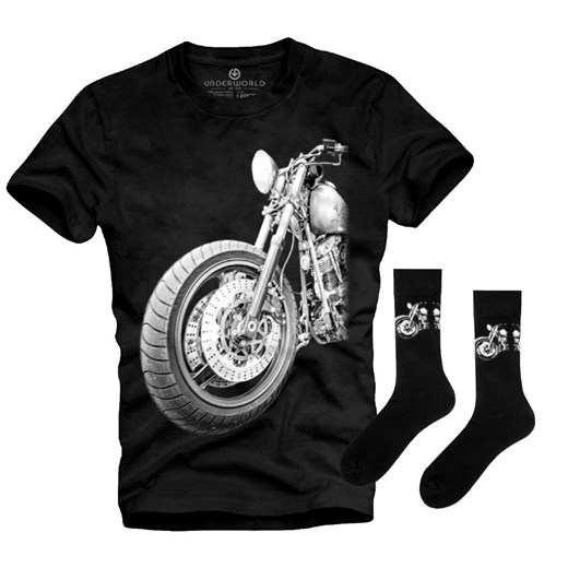 Zestaw koszulka i skarpety Underworld Motor ze sklepu morillo w kategorii T-shirty męskie - zdjęcie 187047641