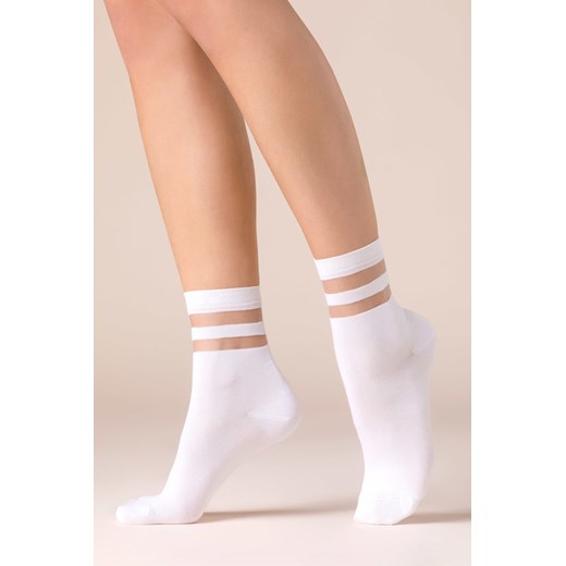 Skarpetki Gabriella Cami Code 528 bianco - id: 39440 - marki Gabriella - 187047944 Skarpetki Gabriella Cami Code 528 bianco ze sklepu kontri.pl w kategorii Skarpetki damskie - zdjęcie 187047944