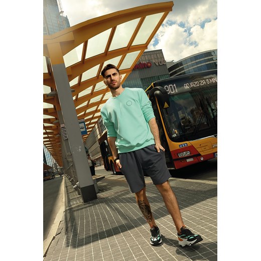 Bluza nierozpinana Reviver F5588 miętowy Reviver S promocyjna cena kontri.pl