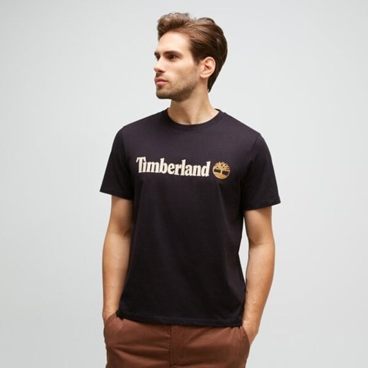 TIMBERLAND T-SHIRT LINEAR LOGO SHORT SLEEVE TEE ze sklepu Timberland w kategorii T-shirty męskie - zdjęcie 187048123