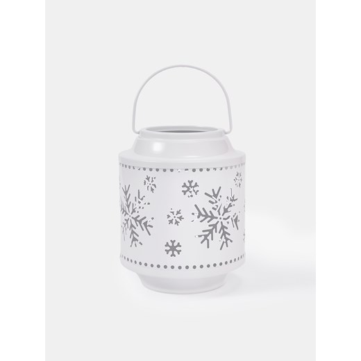 Sinsay - Świecznik ze świątecznym motywem - biały Sinsay One Size Sinsay