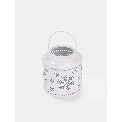 Sinsay - Świecznik ze świątecznym motywem - biały Sinsay One Size Sinsay