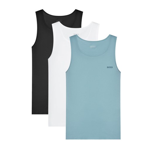 BOSS Komplet tank topów 50542132 Kolorowy Regular Fit ze sklepu MODIVO w kategorii T-shirty męskie - zdjęcie 187051783