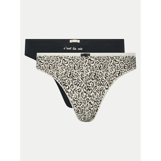 Ysabel Mora Komplet stringów 19012 Kolorowy ze sklepu MODIVO w kategorii Majtki damskie - zdjęcie 187051890