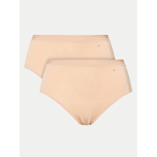 Triumph Komplet fig klasycznych z wysokim stanem Smart Natural 10214889 Beżowy ze sklepu MODIVO w kategorii Majtki damskie - zdjęcie 187051892