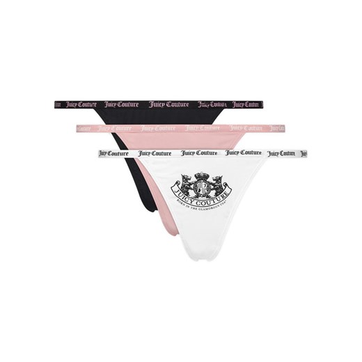 Juicy Couture Komplet stringów JCTTH225959 Kolorowy ze sklepu MODIVO w kategorii Majtki damskie - zdjęcie 187051910