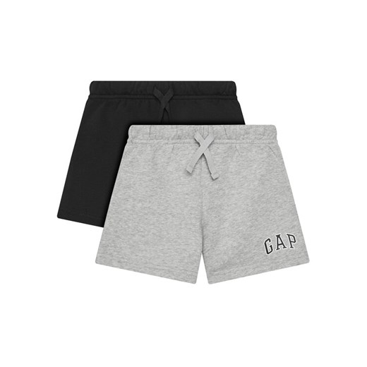 Gap Komplet szortów sportowych 723598 Czarny Regular Fit ze sklepu MODIVO w kategorii Spodenki chłopięce - zdjęcie 187051950