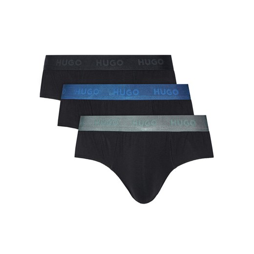 HUGO Komplet slipów 50532570 Czarny ze sklepu MODIVO w kategorii Majtki męskie - zdjęcie 187051960