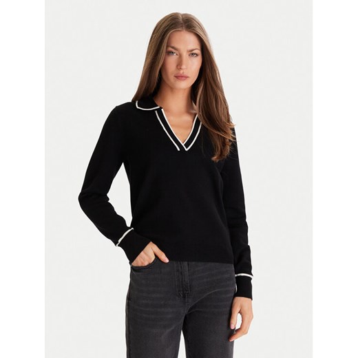 Morgan Sweter 252-MCOLO Czarny Regular Fit ze sklepu MODIVO w kategorii Swetry damskie - zdjęcie 187052003