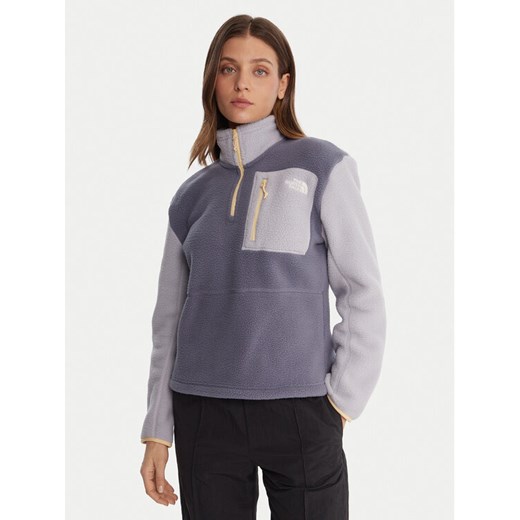 The North Face Polar Yumiori NF0A8E89 Niebieski Regular Fit ze sklepu MODIVO w kategorii Bluzy damskie - zdjęcie 187052041