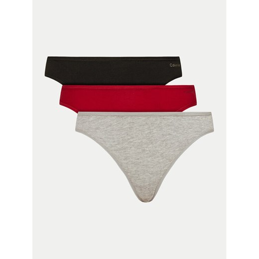 Calvin Klein Underwear Komplet stringów 000QD5217E Kolorowy ze sklepu MODIVO w kategorii Majtki damskie - zdjęcie 187052080