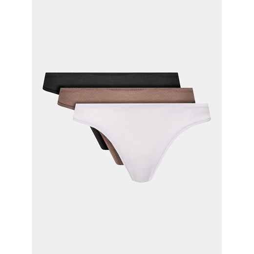 Calvin Klein Underwear Komplet stringów 000QD5220E Kolorowy - id: 0000303458812 - marki Calvin Klein Underwear - 187052104 Calvin Klein Underwear Komplet stringów 000QD5220E Kolorowy ze sklepu MODIVO w kategorii Majtki damskie - zdjęcie 187052104