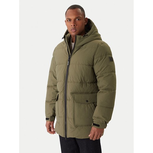 Mustang Kurtka zimowa Oakfield 1016896 Zielony Regular Fit ze sklepu MODIVO w kategorii Kurtki męskie - zdjęcie 187052214