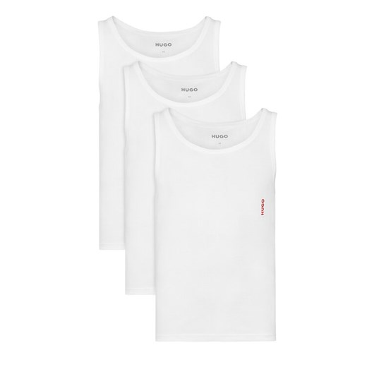 HUGO Komplet tank topów 50545681 Biały Slim Fit ze sklepu MODIVO w kategorii T-shirty męskie - zdjęcie 187052231