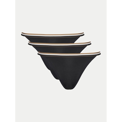 BOSS Komplet stringów 50535239 Czarny ze sklepu MODIVO w kategorii Majtki damskie - zdjęcie 187052233