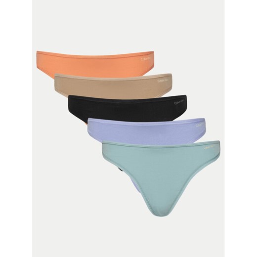 Calvin Klein Underwear Komplet stringów 000QD5250E Kolorowy ze sklepu MODIVO w kategorii Majtki damskie - zdjęcie 187052273