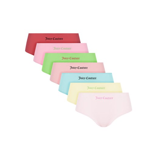 Juicy Couture Komplet fig JCTBX225956 Kolorowy ze sklepu MODIVO w kategorii Majtki damskie - zdjęcie 187052314