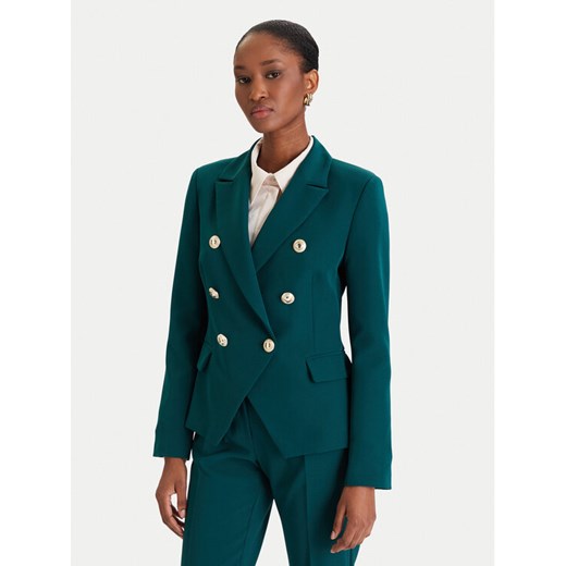 Rinascimento Marynarka CFC0126227003 Zielony Slim Fit - id: 0000305802620 - marki Rinascimento - 187052332 Rinascimento Marynarka CFC0126227003 Zielony Slim Fit ze sklepu MODIVO w kategorii Marynarki damskie - zdjęcie 187052332