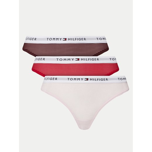 Tommy Hilfiger Komplet stringów UW0UW05532 Kolorowy ze sklepu MODIVO w kategorii Majtki damskie - zdjęcie 187052333