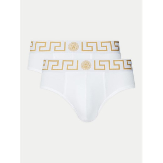 Versace Komplet slipów AU10180 1A10011 Biały - id: 0000304606427 - marki Versace - 187052381 Versace Komplet slipów AU10180 1A10011 Biały ze sklepu MODIVO w kategorii Majtki męskie - zdjęcie 187052381