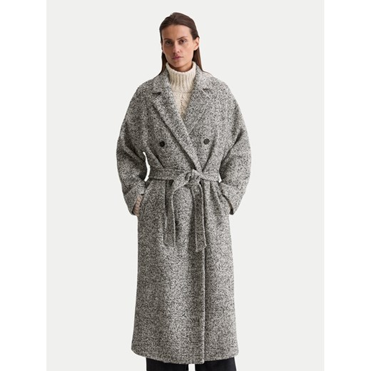 Marc O'Polo Płaszcz przejściowy 509 0176 71133 Szary Relaxed Fit ze sklepu MODIVO w kategorii Płaszcze damskie - zdjęcie 187052394