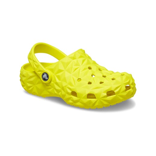 Crocs Chodaki &quot;Classic Geometric&quot; w kolorze żółtym ze sklepu Limango Polska w kategorii Klapki dziecięce - zdjęcie 187056944