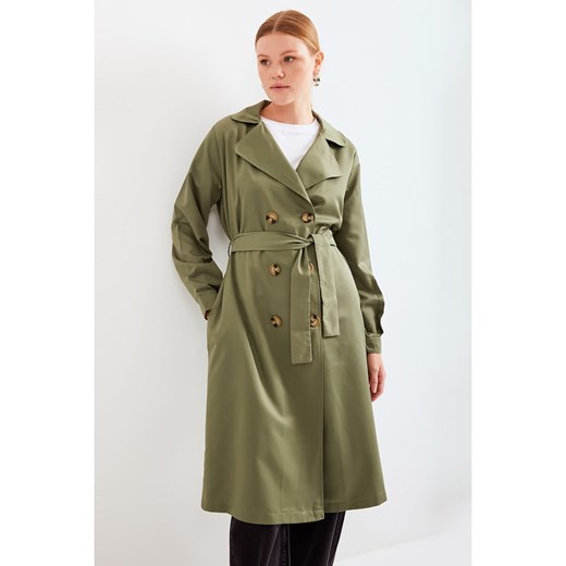 Happiness Istanbul Trencz w kolorze khaki Happiness Istanbul 38 wyprzedaż Limango Polska