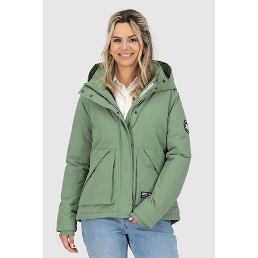 alife and kickin Kurtka zimowa &quot;NaomiAK&quot; w kolorze zielonym ze sklepu Limango Polska w kategorii Kurtki damskie - zdjęcie 187057070