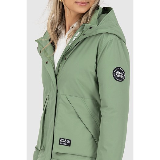 alife and kickin Kurtka zimowa &quot;NaomiAK&quot; w kolorze zielonym Alife And Kickin L okazyjna cena Limango Polska