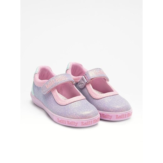 Lelli Kelly Kapcie &quot;Milly&quot; w kolorze jasnoróżowo-fioletowo-turkusowym ze sklepu Limango Polska w kategorii Kapcie dziecięce - zdjęcie 187057094