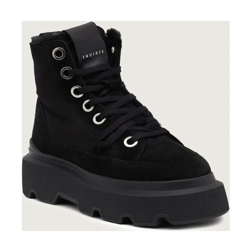 INUIKII Skórzane botki na platformie MATILDA ze sklepu Gomez Fashion Store w kategorii Botki - zdjęcie 187057660