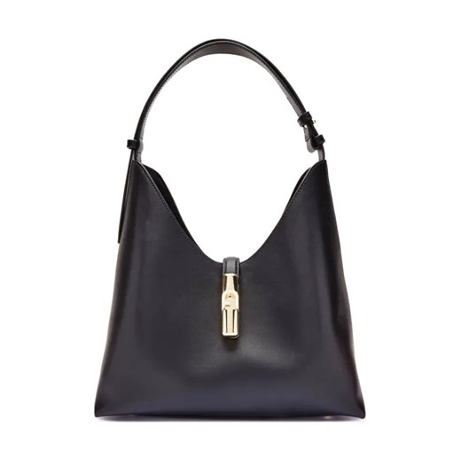 Furla Skórzane hobo FURLA GOCCIA ze sklepu Gomez Fashion Store w kategorii Torebki hobo - zdjęcie 187057693