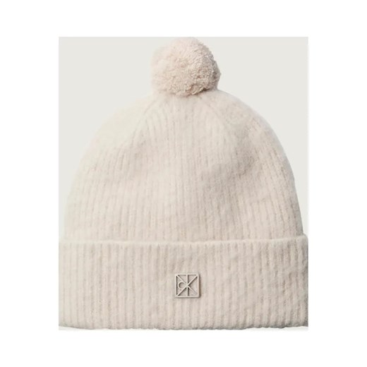 Calvin Klein Czapka | z dodatkiem wełny ze sklepu Gomez Fashion Store w kategorii Czapki zimowe damskie - zdjęcie 187057704
