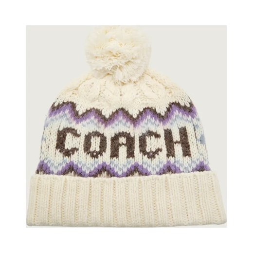 Coach Wełniana czapka FAIR ISLE ze sklepu Gomez Fashion Store w kategorii Czapki zimowe damskie - zdjęcie 187057751