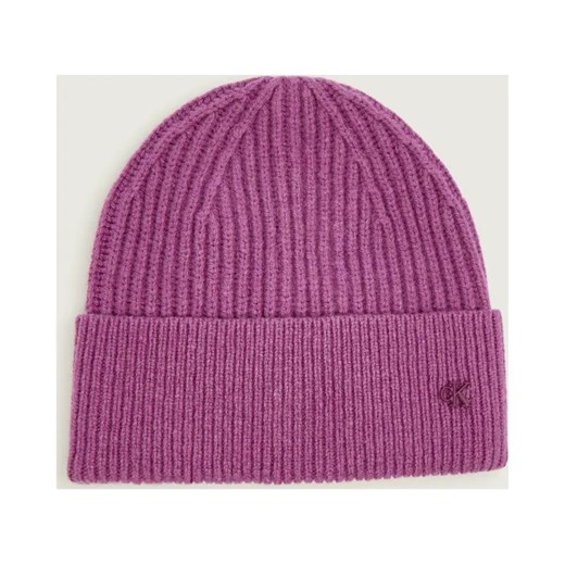 Calvin Klein Wełniana czapka ze sklepu Gomez Fashion Store w kategorii Czapki zimowe damskie - zdjęcie 187057762