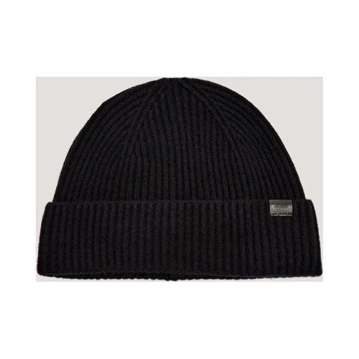 BOSS BLACK Wełniana czapka Filippo | z dodatkiem kaszmiru ze sklepu Gomez Fashion Store w kategorii Czapki zimowe męskie - zdjęcie 187057763
