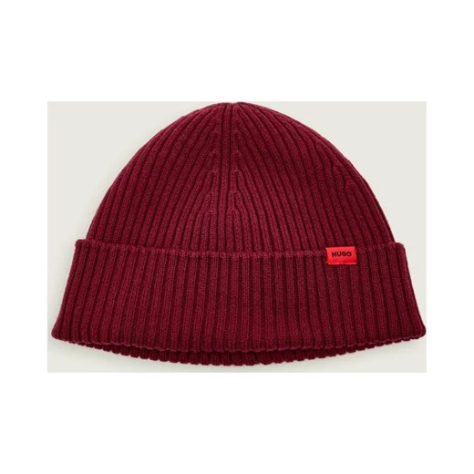HUGO Wełniana czapka Xola ze sklepu Gomez Fashion Store w kategorii Czapki zimowe męskie - zdjęcie 187057834